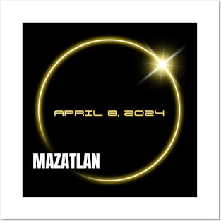 Totality 04 08 24 Total Solar Eclipse 2024 MAZALTAN Posters and Art